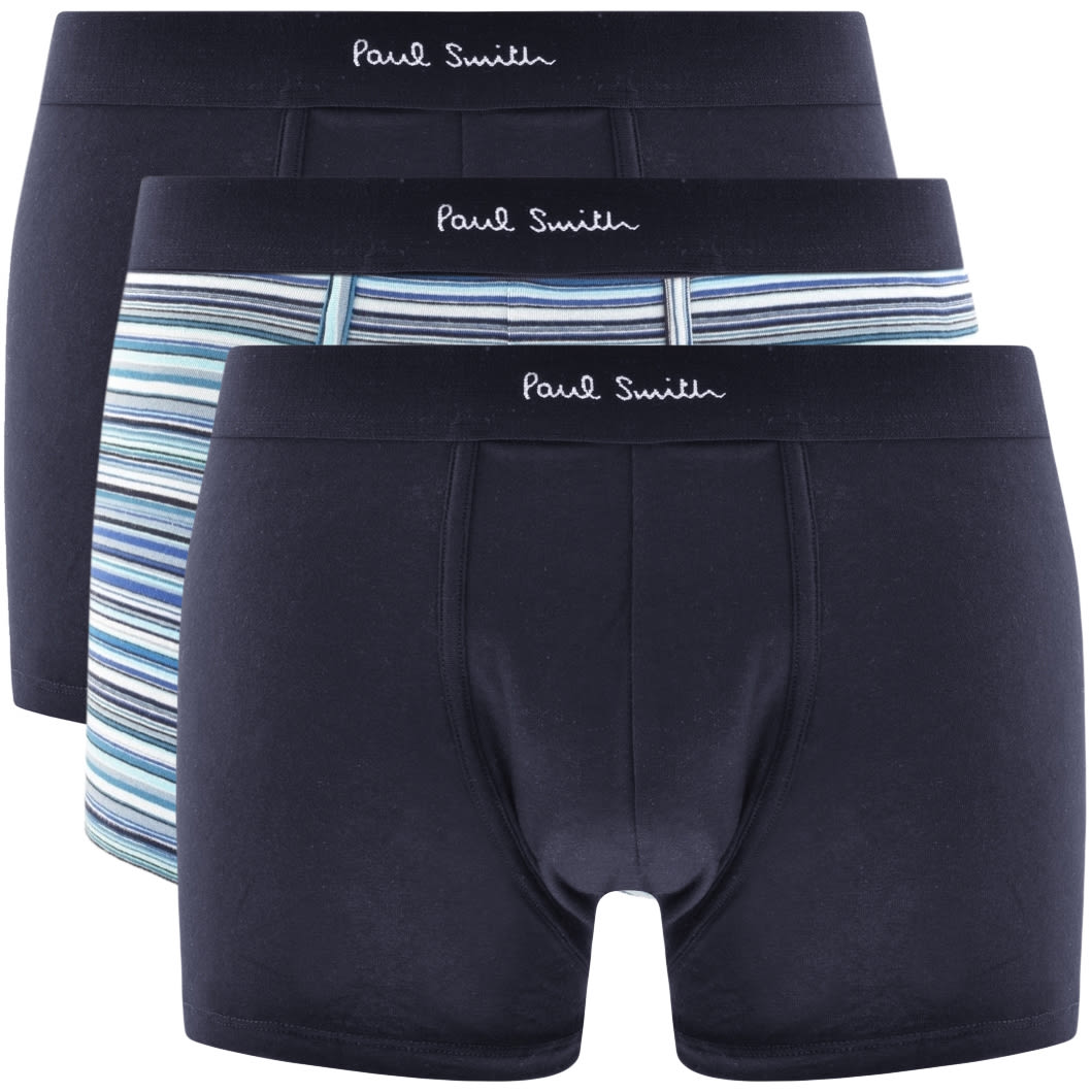Alternative Image for ProductPS By Paul Smith Three Pack Trunks Navy1